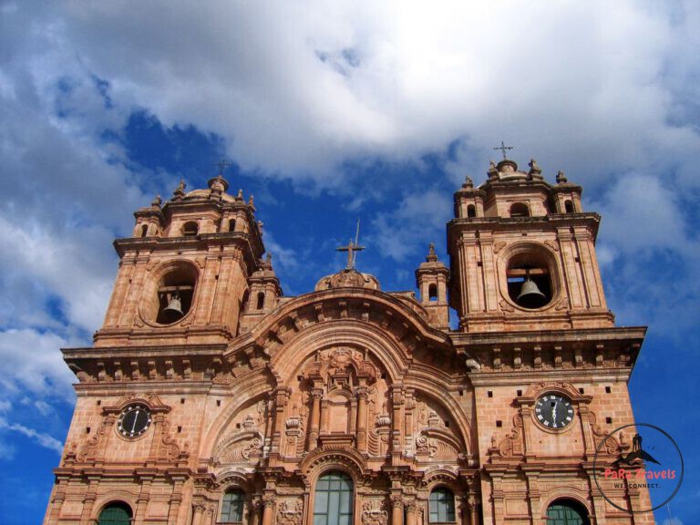 Cusco's cathedral closeup