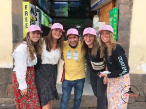 Raquel, Merel, Mijke and Ellen